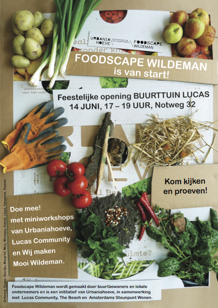Foodscape Wildeman is proud to present the LUCAS COMMUNITY GARDEN